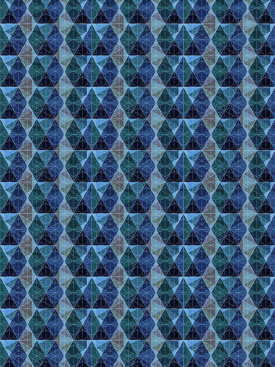 Scalamandre Kobe Midnight Wallpaper