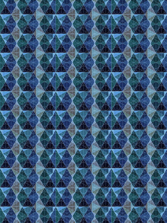 Scalamandre Kobe Midnight Wallpaper