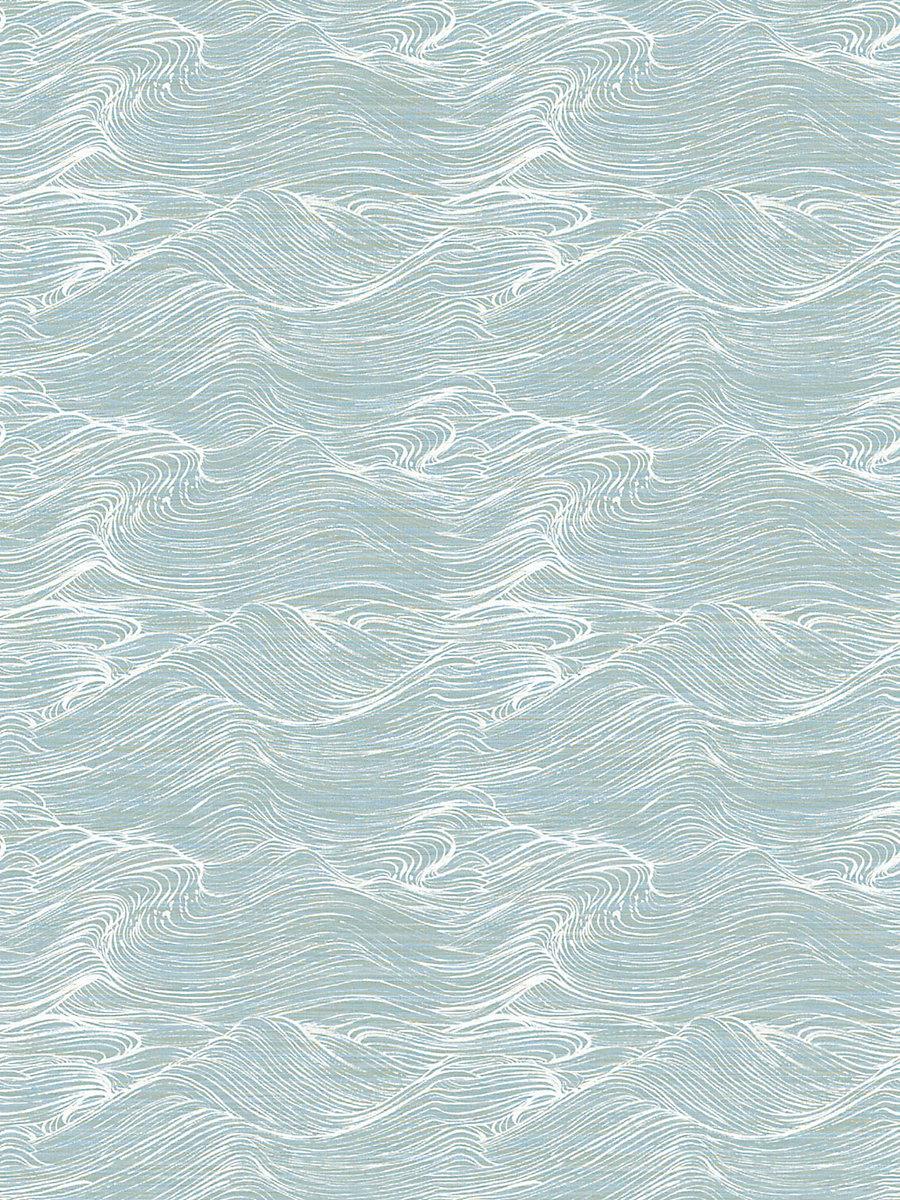 Scalamandre Shikoku Seafoam Wallpaper