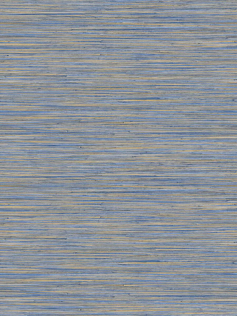 Scalamandre Akita Dark Blue Wallpaper