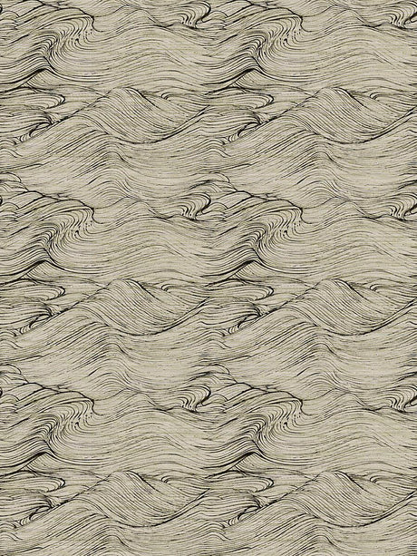 Scalamandre Shikoku Ink Wash Wallpaper