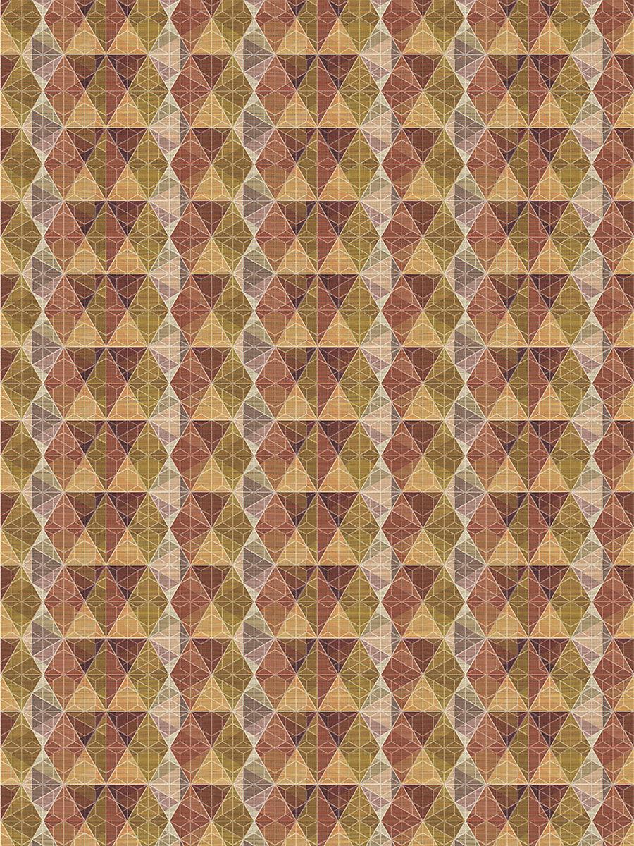 Scalamandre Kobe Raisin Wallpaper