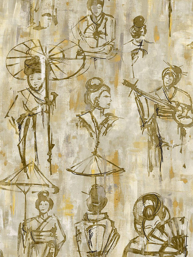 Scalamandre Yumiko Moss Wallpaper