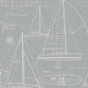 Seabrook Yacht Club Gray Wallpaper