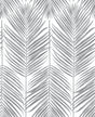 Seabrook Paradise Palm Daydream Gray Wallpaper