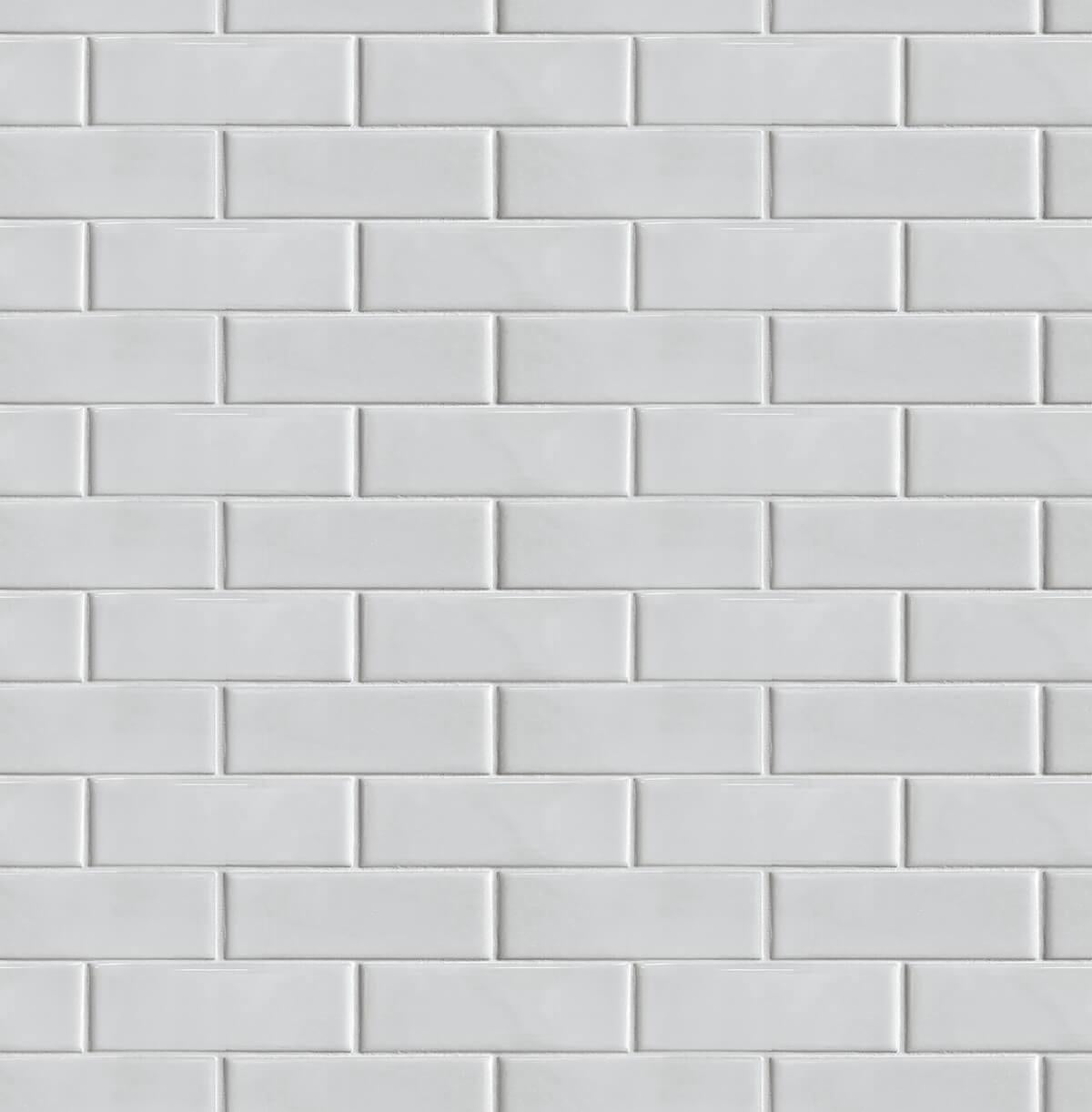 Seabrook Subway Tile Ivory Wallpaper