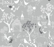 Seabrook Rise and Shine Grey Wallpaper