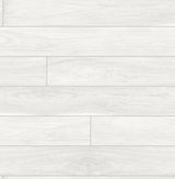 Seabrook Teak Planks Off-White Wallpaper