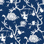 Seabrook Chinoiserie Silhouette Navy Blue Wallpaper