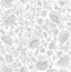 Seabrook Paisley Trail Slate Gray Wallpaper