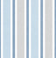 Seabrook Linen Cut Stripe Bluebird & Carrara Wallpaper