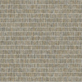 Seabrook Blue Grass Band Nutmeg Wallpaper