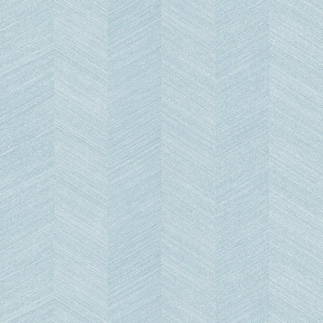 Seabrook Chevy Hemp Blue Knoll Wallpaper