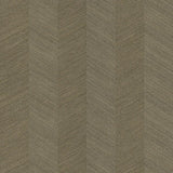 Seabrook Chevy Hemp Portobello Wallpaper