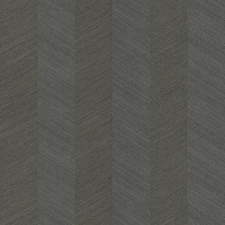 Seabrook Chevy Hemp Nori Wallpaper