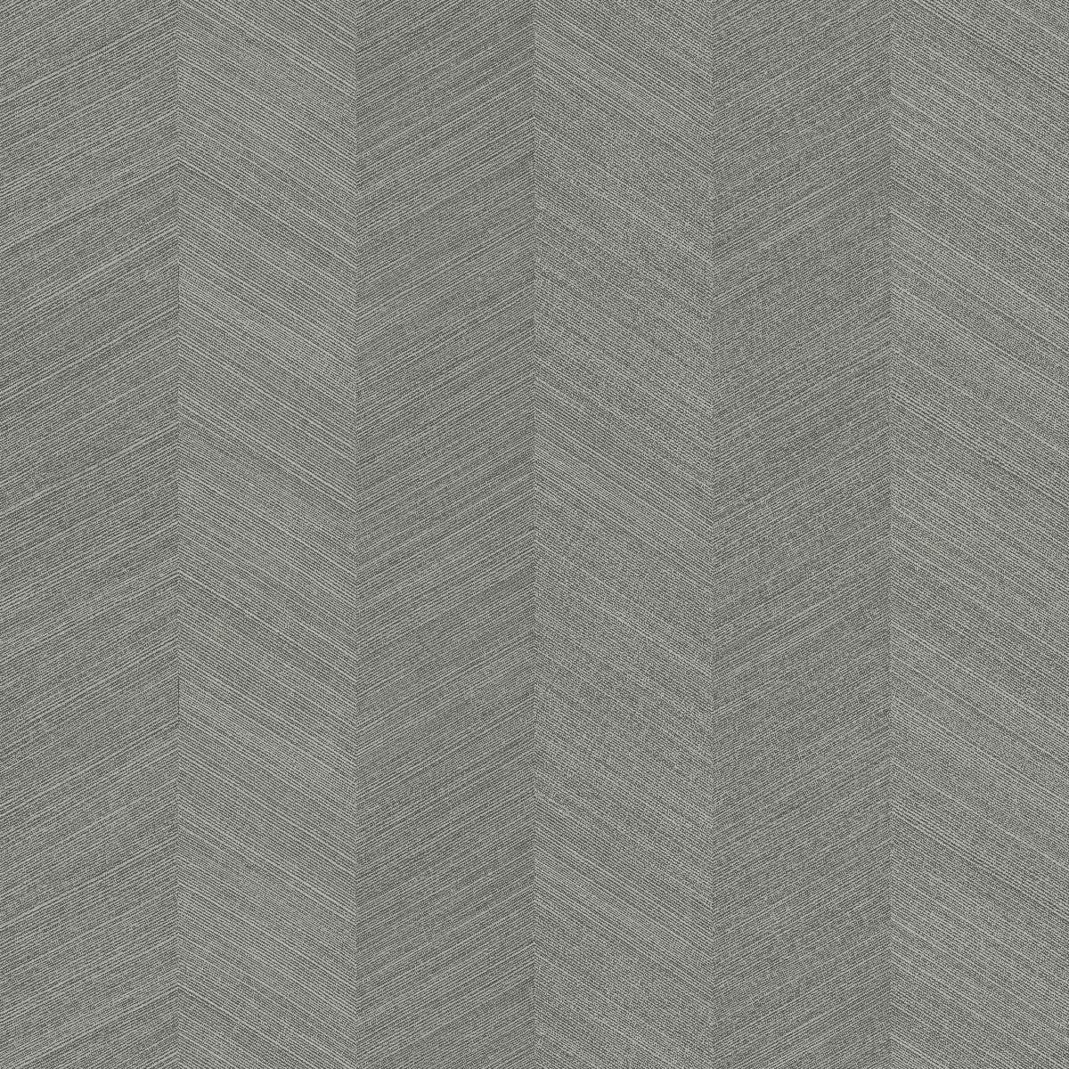 Seabrook Chevy Hemp Grey Wallpaper