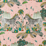 Clarke & Clarke LOST WORLD PINK Wallpaper
