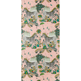 Clarke & Clarke LOST WORLD PINK Wallpaper