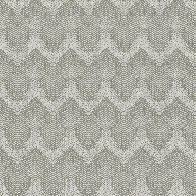 JF Fabrics 52098 Green/Grey/Silver (71) Wallpaper