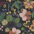 JF Fabrics 52107 Black (69) Wallpaper