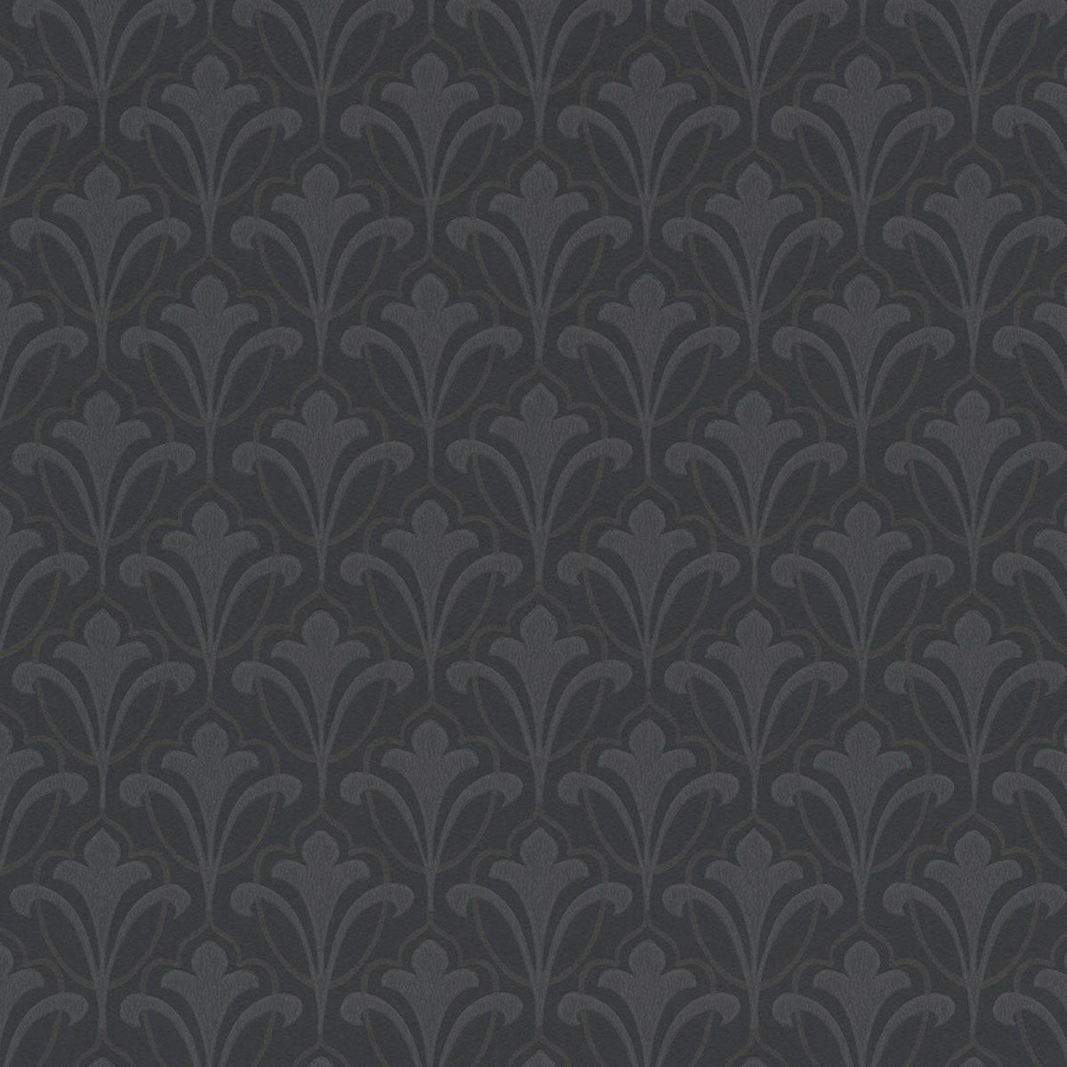 JF Fabrics 52109 Black (97) Wallpaper