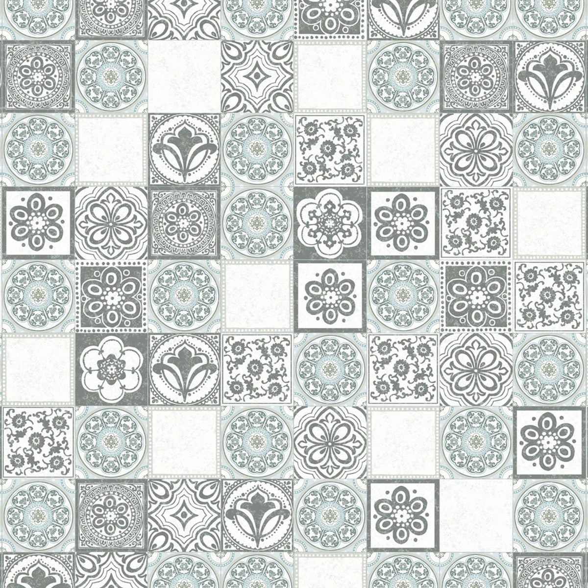 JF Fabrics 52115 Silver/Gray (93) Mural