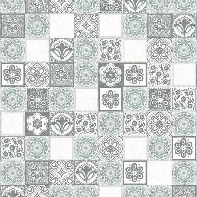 JF Fabrics 52115 Silver/Gray (93) Mural