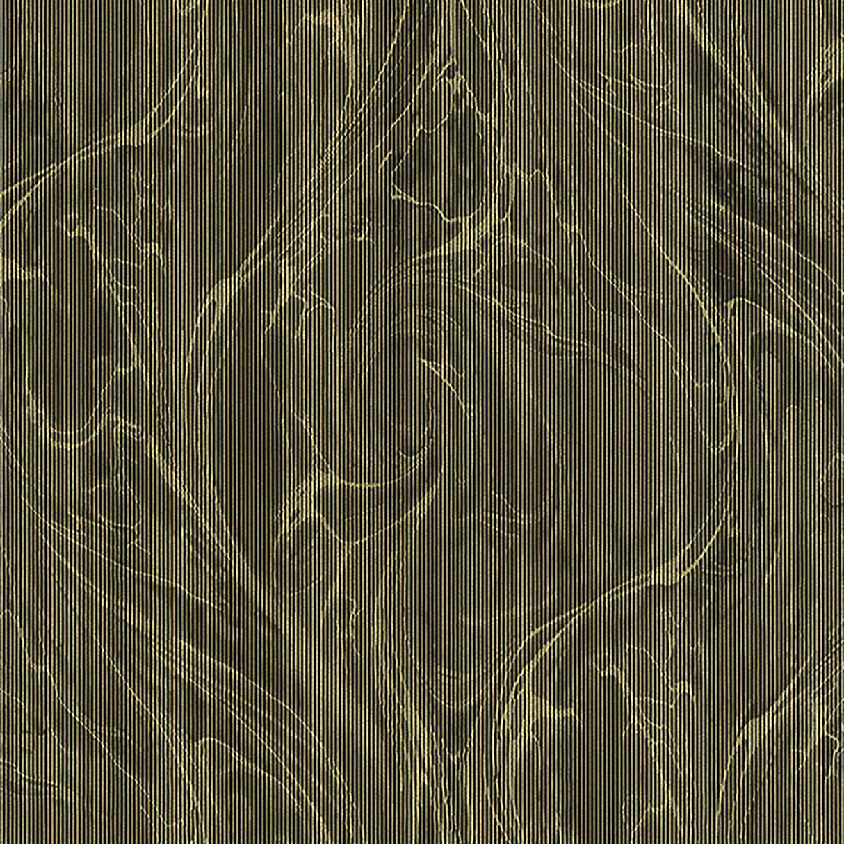 JF Fabrics 9079 Black/Yellow/Gold (19) Wallpaper