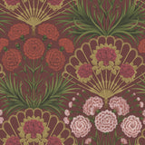 Cole & Son FLAMENCO FAN ROSE/BRT ROUGE/M GOLD/CRIMSON Wallpaper