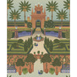 Cole & Son ALCAZAR GARDENS TERRACOTTA/SPRING GR/MULTI Wallpaper