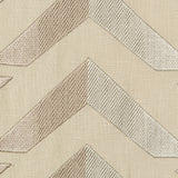 Brunschwig & Fils LES VAGUES EMB SILVER/GREY Fabric
