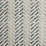 Brunschwig & Fils LES VAGUES EMB BLUE/SLATE Fabric