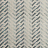 Brunschwig & Fils LES VAGUES EMB BLUE/SLATE Fabric