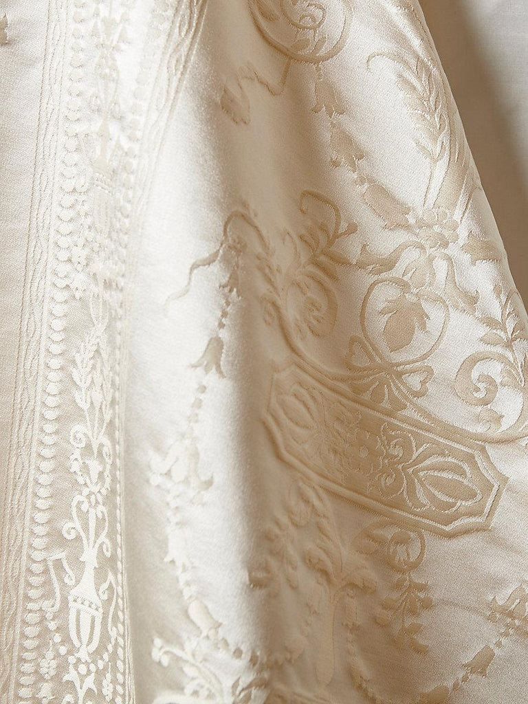Scalamandre HEPPLEWHITE IVORY Fabric