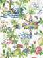 Scalamandre Shantung Garden | Removable Bloom Wallpaper