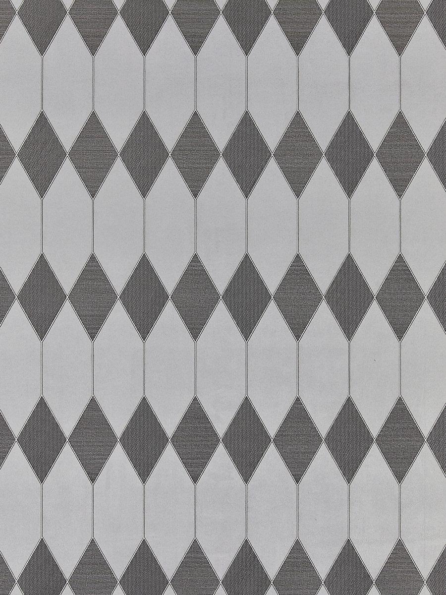 Scalamandre Cadence Silver Wallpaper