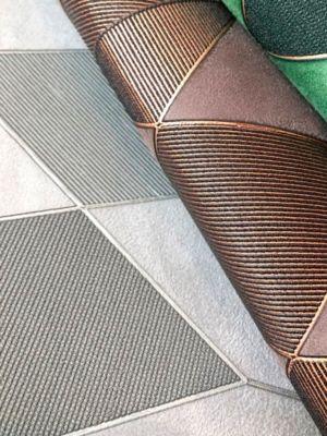 Scalamandre Cadence Silver Wallpaper