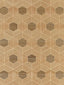 Scalamandre Hive | Sisal Burnished Wallpaper