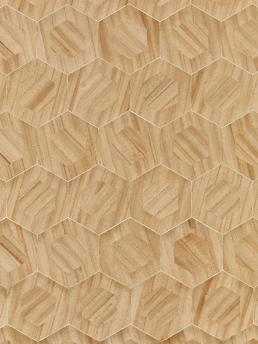 Scalamandre Hexad Balsa Wallpaper