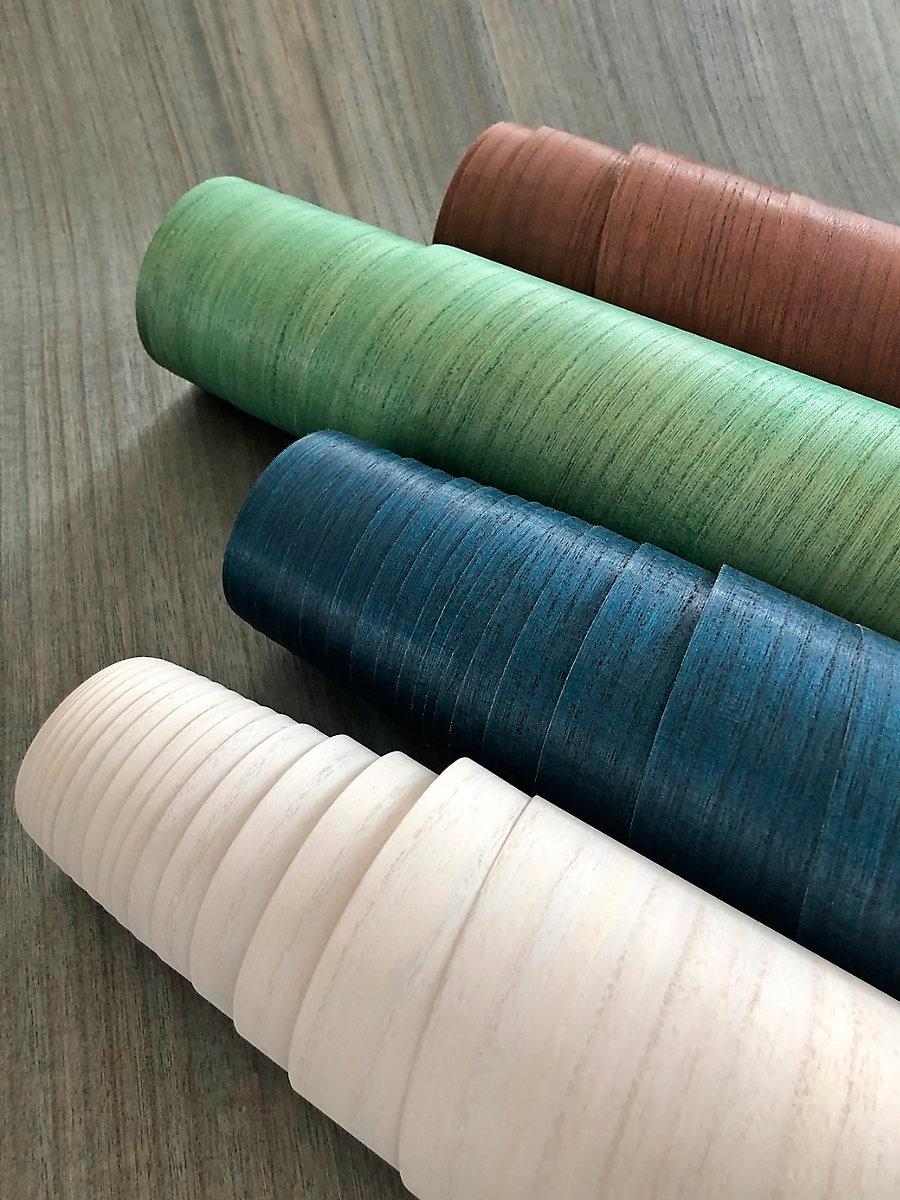 Scalamandre Woodgrain Snow Wallpaper