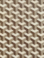 Scalamandre Forte | Sisal Coffee & Cream Wallpaper