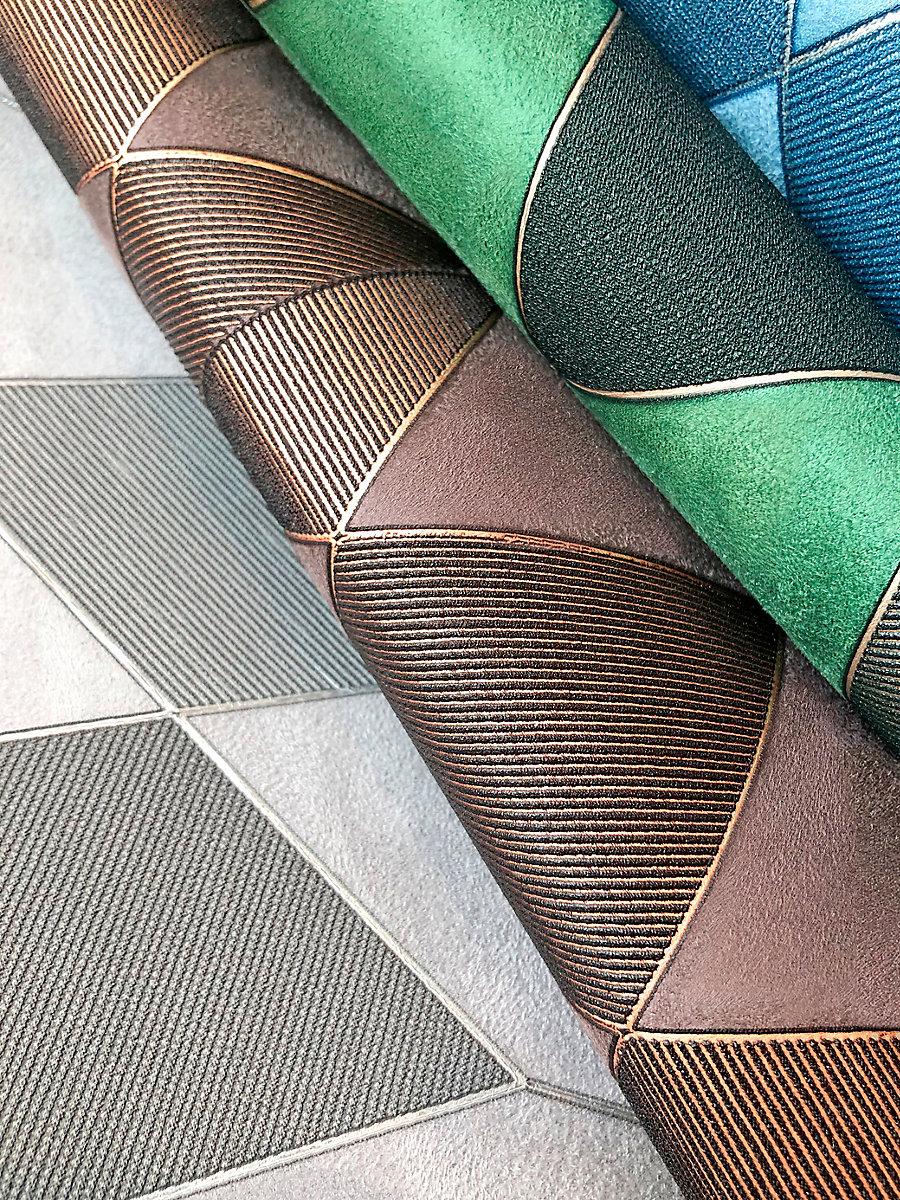 Scalamandre Cadence Bronze Wallpaper