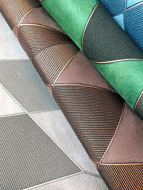 Scalamandre Cadence Bronze Wallpaper