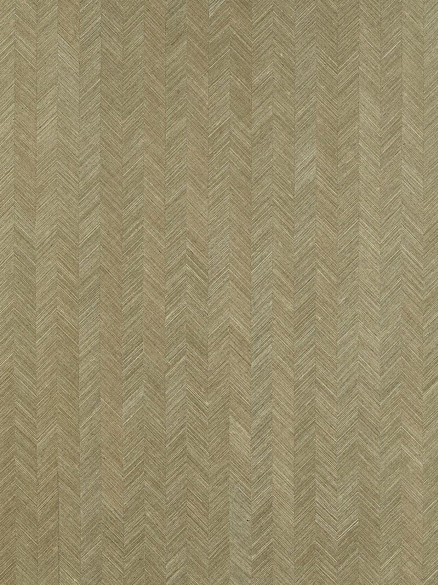 Scalamandre Glissando Khaki Wallpaper