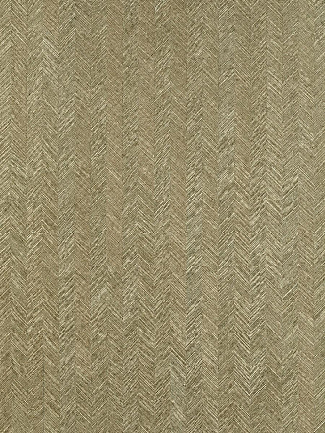 Scalamandre Glissando Khaki Wallpaper