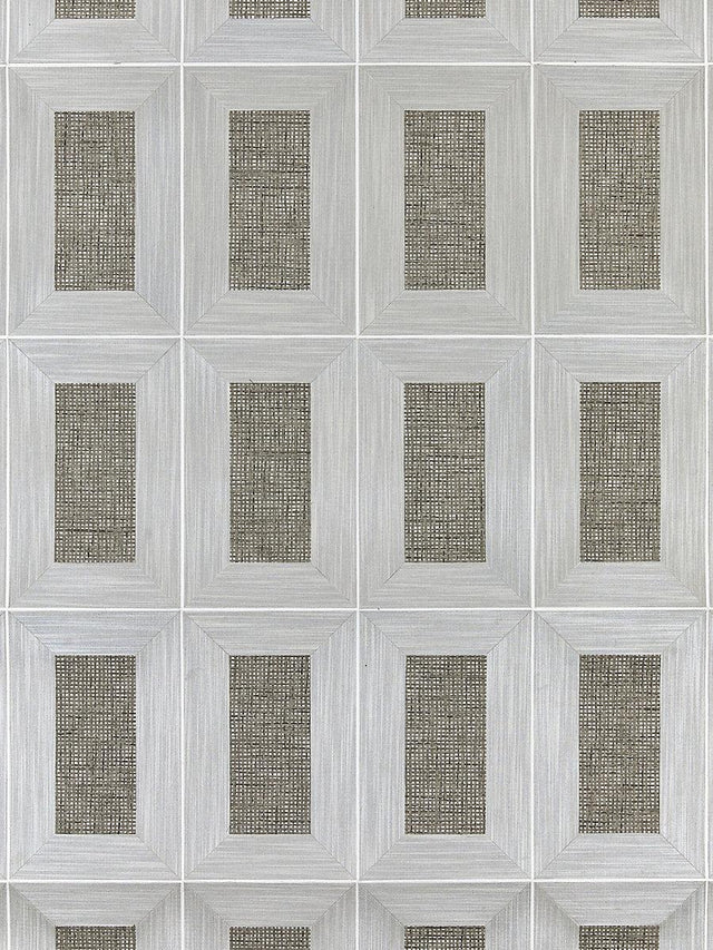 Scalamandre Libro | Woven Alloy Wallpaper