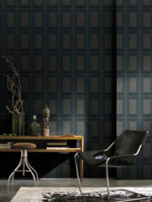 Scalamandre Libro - Woven Alloy Wallpaper