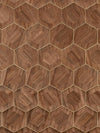 Scalamandre Hexad Hazelnut Wallpaper