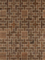 Scalamandre Allegro | Wood Hazelnut Wallpaper
