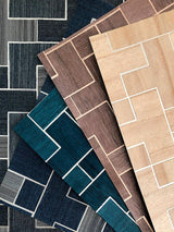 Scalamandre Allegro | Wood Hazelnut Wallpaper